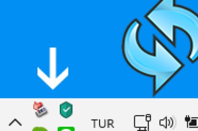 Bildirim alanı simgeleri iki satırda gösterilsin