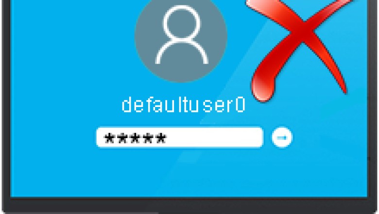 Defaultuser0 nedir nasıl silinir