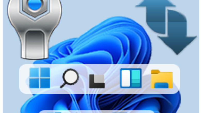 Windows 11'de Görev Çubuğu Simge boyutunu değiştir